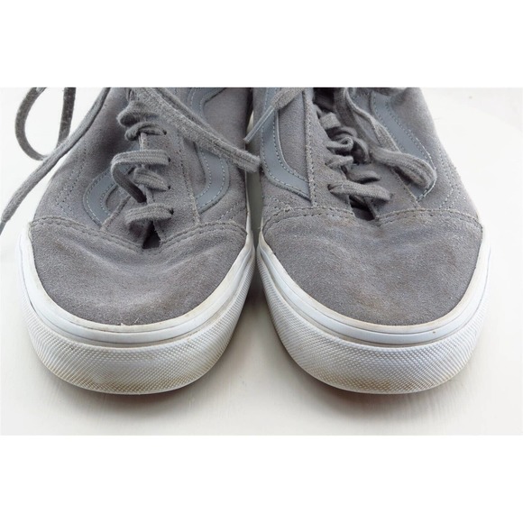 VANS Fashion Sneakers Gray Fabric Women 7.5 Medium - Picture 2 of 7